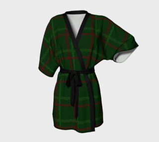 Aperçu de Red and Green Tartan Kimono