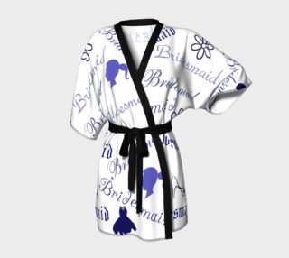 Bridesmaid in Something Blue Kimono preview