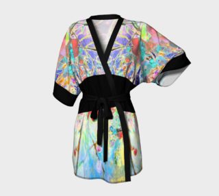 Pastel Floral Branch Kimono Robe preview