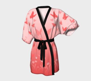 Pink Butterfly Kimono Roobesbes  preview