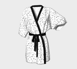 Aperçu de Listen to the Music Kimono Robe