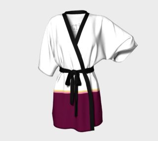 Aperçu de Wine is Always a Good Idea Kimono Robe