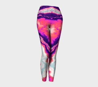 Pink and Purple Geode Leggings preview