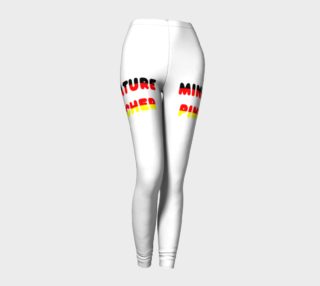 Miniature Pinscher Leggings Flag in Name preview
