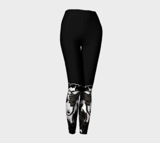 Chinese Crested Black Leggings preview
