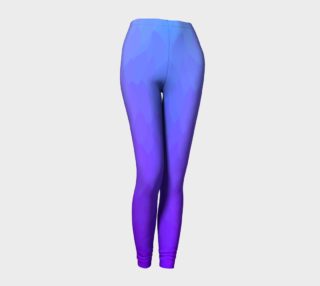 Purple Ombre Flame Leggings preview