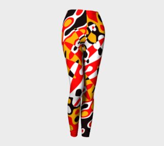 4 Nations Contemporary Native Art Leggings preview