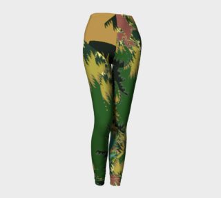 Camouflage Tropical Jungle Leggings preview