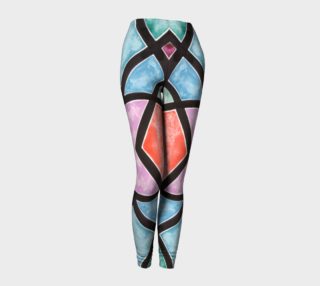 Colorful Stained Glass I  Leggings  preview