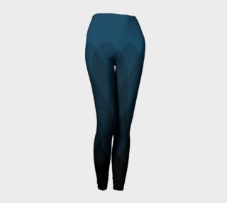 Blue to Black Ombre Signal Leggings preview
