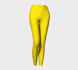 Yellow Tread Pattern Leggings preview