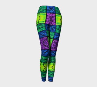 Serenity Stained Glass Leggings preview