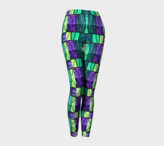 Cross Stained Glass Leggings preview