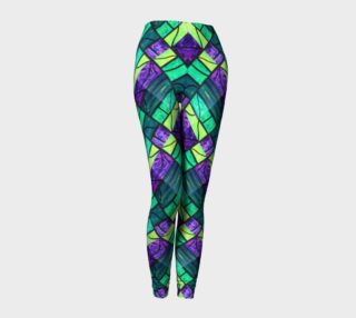 Cross Stained Glass Leggings II preview