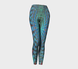 Electric Peacock Leggings preview