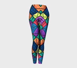 SW Detroit Stained Glass Leggings III preview