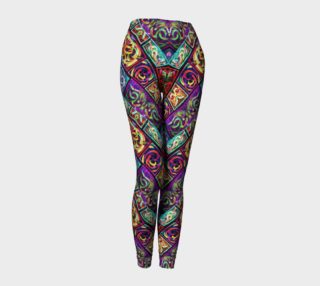 Ionic Stained Glass Leggings III preview