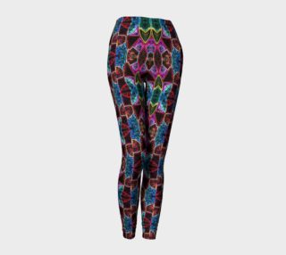 Corinthian Rose Stained Glass Leggings preview