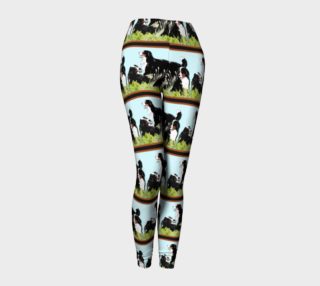 Bernese Mountain Dogs In The Grass Leggings preview