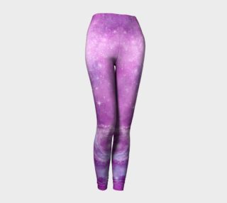 Pink Galaxy Pastel Goth Leggings preview