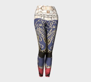 Samurai Dragon Leggings preview