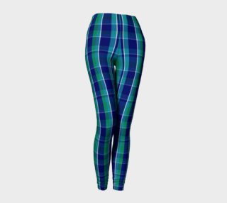 Take Your Time DO IT RIGHT Plaid Leggings preview