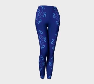 Shades of Blue Leggings preview