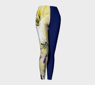 Yellow Lilies Delight Leggings III preview
