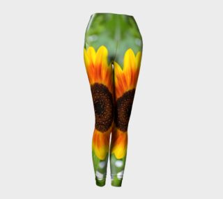 Sumertime Sunflower Leggings preview