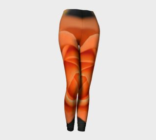 Peach Rose Leggings preview