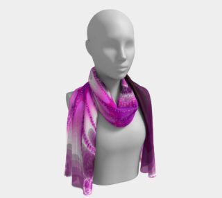 Fuchsia Sunflower Long Scarf preview
