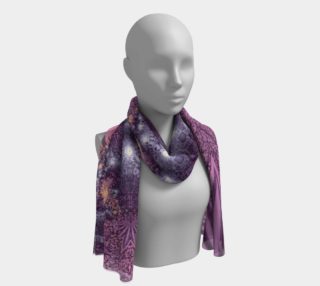 Soft Colourful Tropics Long Scarf preview