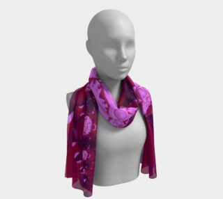 Planetary Bubble Gum Long Scarf preview