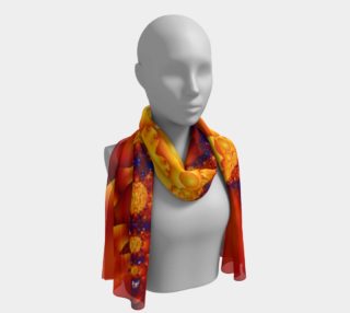Planetary Fire Long Scarf preview