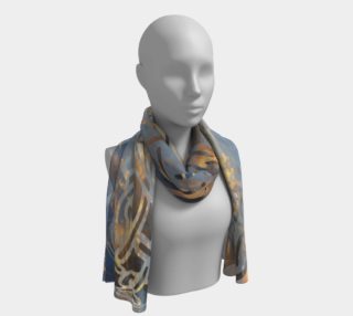 Swirling Celtic Sunset Long Scarf preview