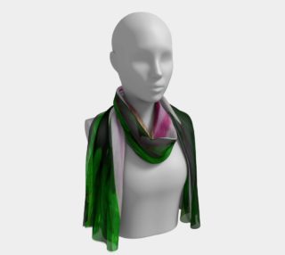 Wet Look Flower Scarf preview