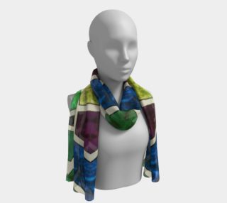 Geometric Butterfly I Long Scarf  preview