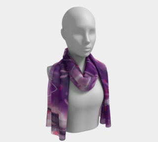Foulard long Astral mauve preview