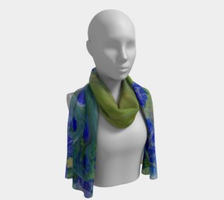 Aperçu de Blue to Yellow energy long scarf