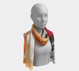 Here comes the sun scarf preview