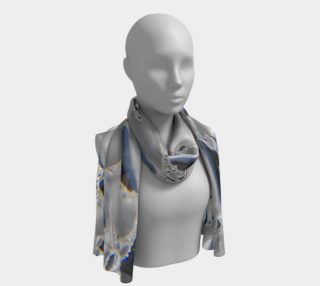 Silver Condensation Long Scarf preview