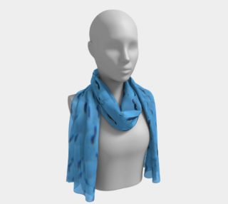 Blue Condensation Long Scarf preview