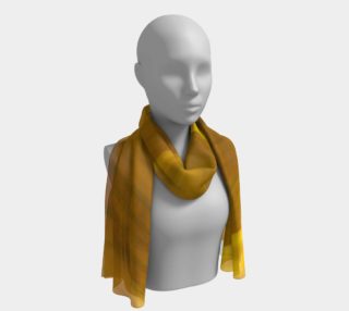 Yellow Daisy Light Long Scarf preview
