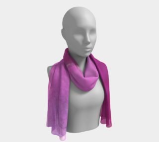 Faded Pink Rose of Sharon Long Scarf preview