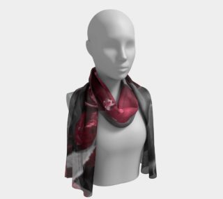 Hued Rose Bud Long Scarf preview