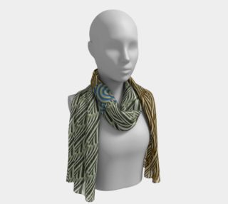 Coloured Chocolate Long Scarf preview
