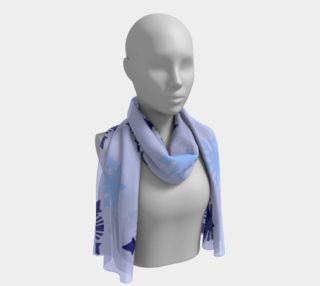 Frosty Snowflakes Long Scarf preview