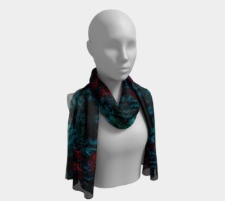 Darkness Reigns Goth Long Scarf preview