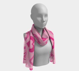 Pink Heartbeat Long Scarf preview