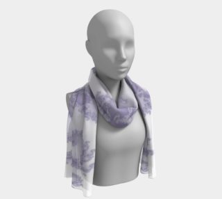 Blue Flame Burst Long Scarf preview